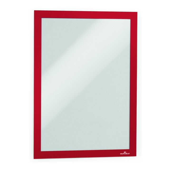 DURABLE Cadre d'information DURAFRAME® A4 2 pièces rouge