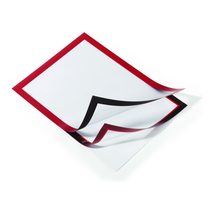 DURABLE Cadre d'information DURAFRAME® A4 2 pièces rouge