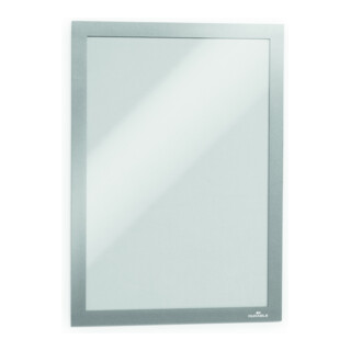 Durable Cadres d’information DURAFRAME® A4 2 pièces argentés