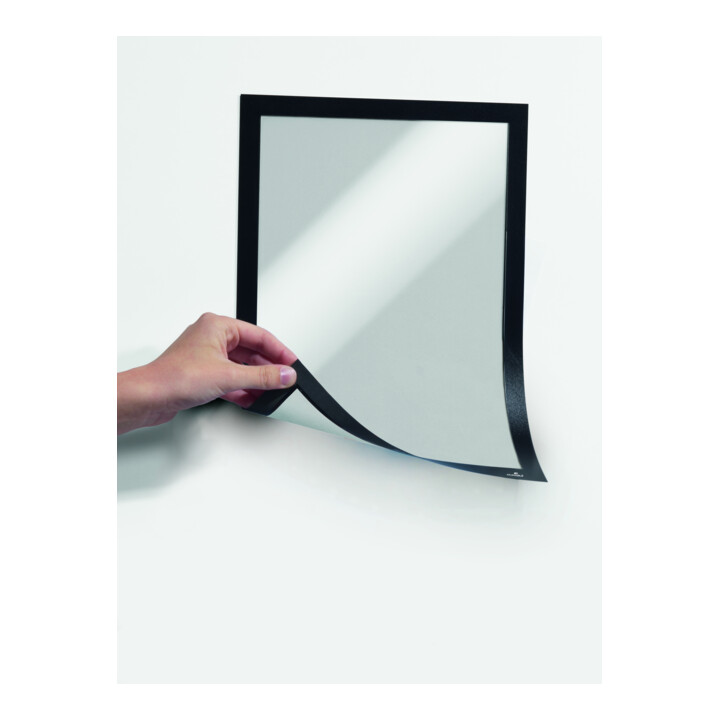 Durable Cadres d’information DURAFRAME® MAGNETIC A4 5 pièces noir