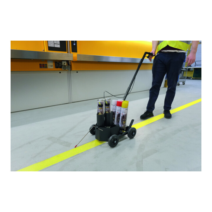 DURABLE Chariot de marquage DURALINE® EasyTrack noir 114101
