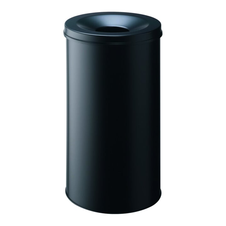 DURABLE Corbeille à papier SAFE 60L ronde noire