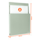 DURABLE Dokumentenhalter INFO BOX A4 magnetisch grau 507310