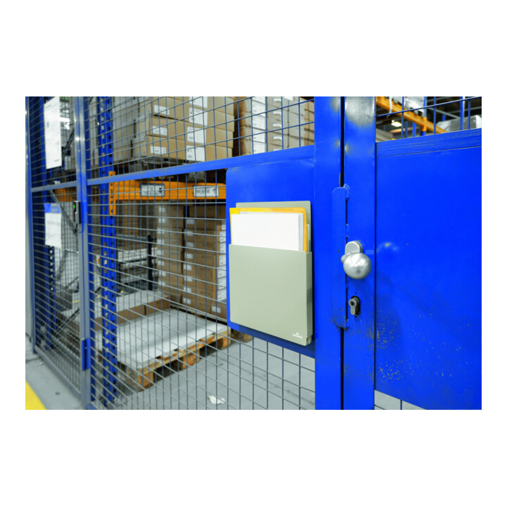 DURABLE Dokumentenhalter INFO BOX A4 magnetisch grau 507310