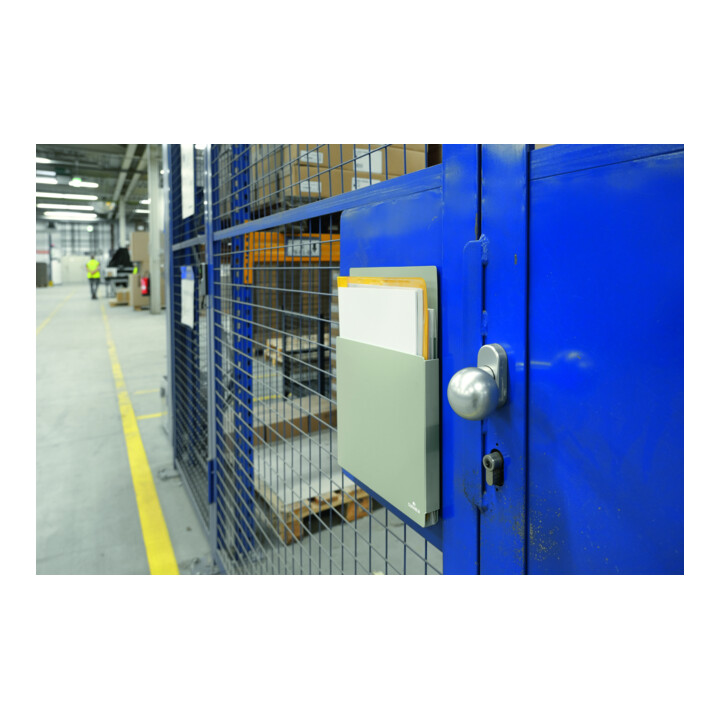 DURABLE Dokumentenhalter INFO BOX A4 magnetisch grau 507310