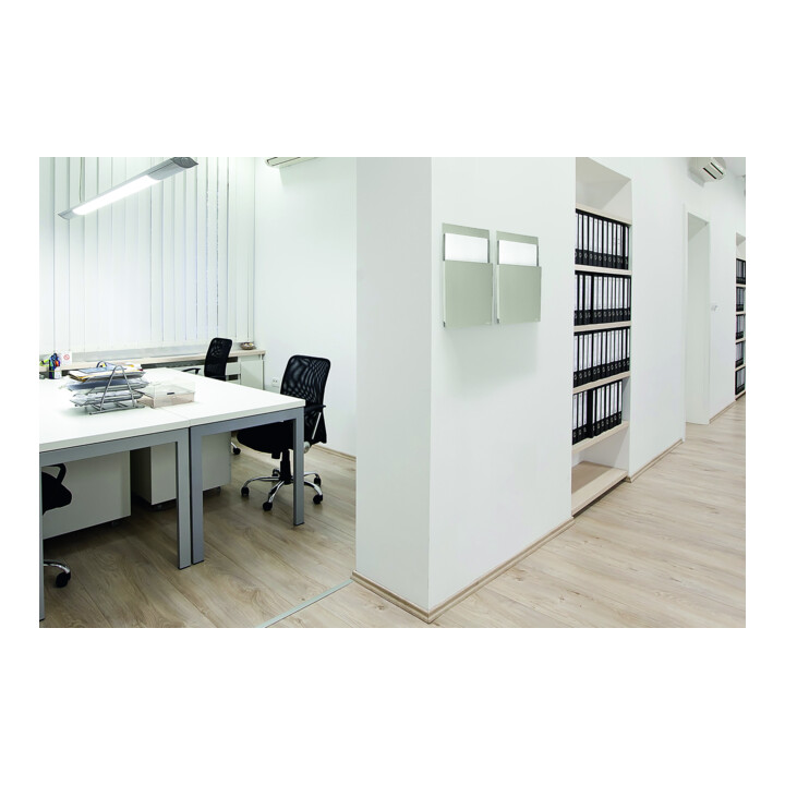 Durable Dokumentenhalter INFO BOX A4 selbstklebend grau 507210