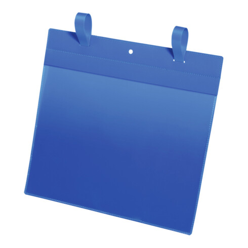 Durable Dokumententasche blau mit Laschen Set, Typ: A4/1