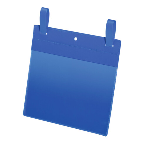 Durable Dokumententasche blau mit Laschen Set, Typ: A5/1