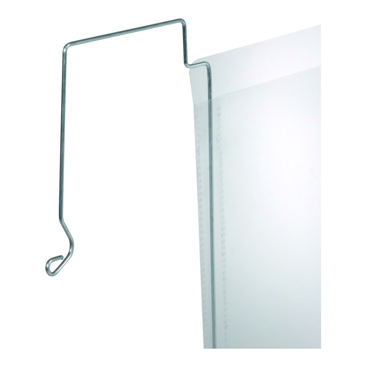 Durable Drahtbügeltasche A4 quer PP 50 Stk Transparent