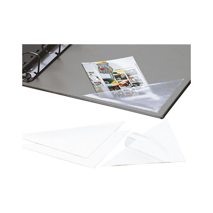 DURABLE Dreiecktasche Cornerfix 828119 75x75mm sk tr 100 St./Pack.