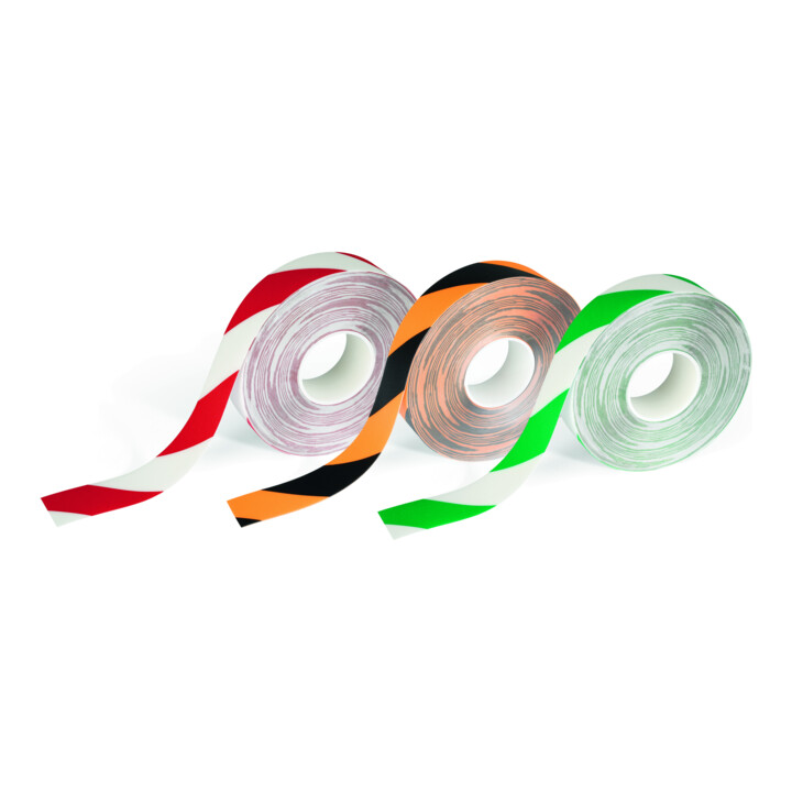 Durable Ruban de marquage au sol Duraline Strong 2 couleurs Vert signal/Blanc signal (RAL 6032/9003)