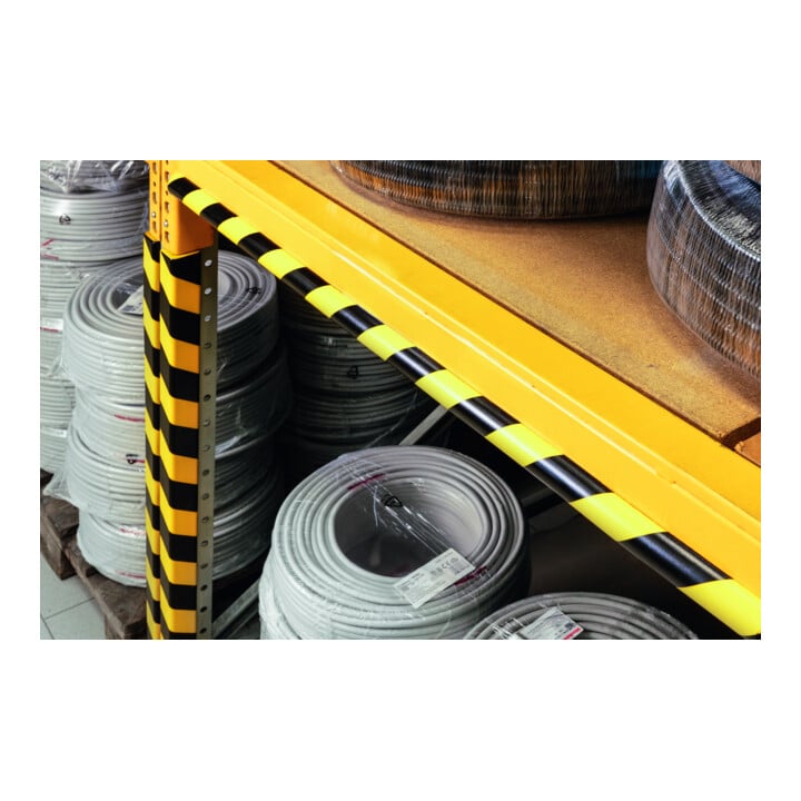 DURABLE Eckschutzprofil C25R 1m gelb/schwarz
