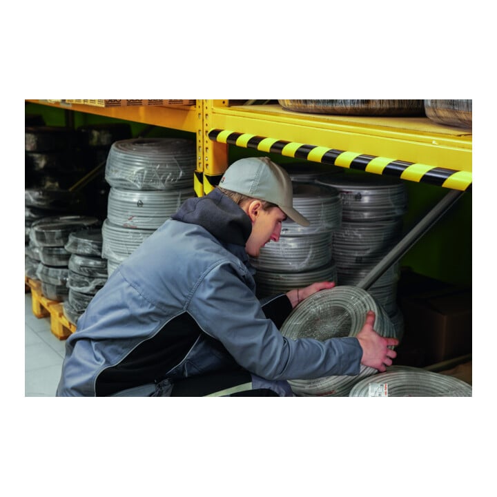 DURABLE Eckschutzprofil C25R 1m gelb/schwarz