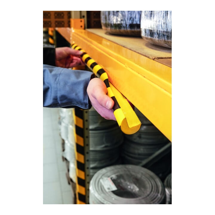 DURABLE Eckschutzprofil C25R 1m gelb/schwarz