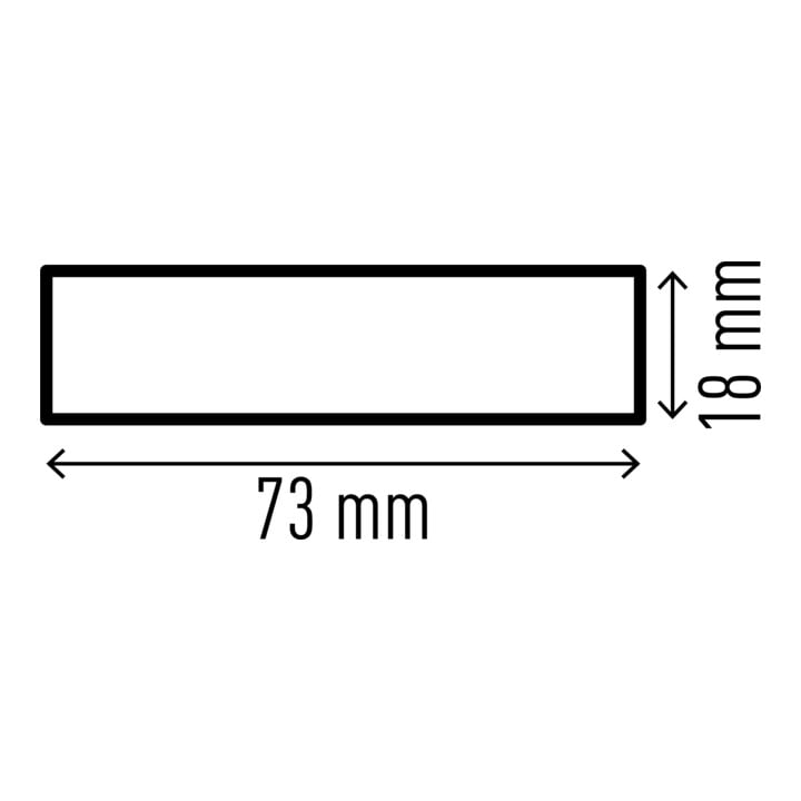 Durable Eckschutzprofil C25R magnetisch 5 Stk Gelb/Schwarz