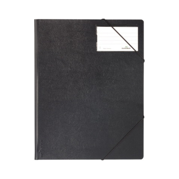 DURABLE Eckspanner A4 232001 Kunststoff schwarz