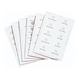 DURABLE Einsteckschild BADGEMAKER 145902 150x63mm weiß 40 St./Pack