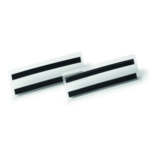 Durable Etikettentasche HARD COVER magnetisch 1/2 A5 quer