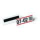 Durable Etikettentasche HARD COVER magnetisch 100 x 38 mm
