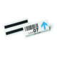 Durable Etikettentasche HARD COVER magnetisch 150 x 67 mm