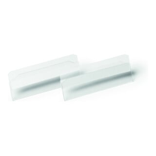 Durable Etikettentasche HARD COVER selbstklebend 100 x 38 mm