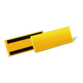DURABLE Etikettentaschen magnetisch 1/2 A5 quer blau 50 St.