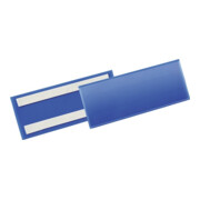 Durable Etikettentasche selbstklebend 1/2 A5 quer
