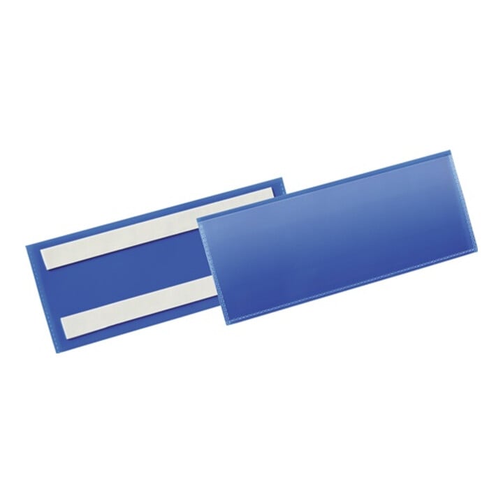 Durable Etikettentasche selbstklebend 1/2 A5 quer