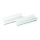 DURABLE Etikettentaschen 1/2 A5 quer transparent 10 St.