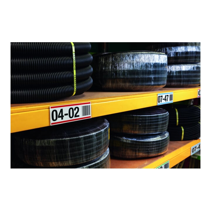 DURABLE Etikettentaschen magnetisch 1/2 A5 quer 10 St.