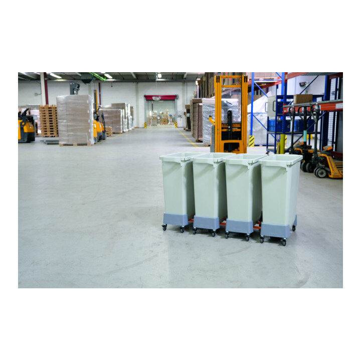 DURABLE Fahrwagen DURABIN® 60L rPP Graphit