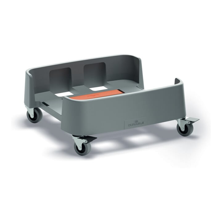 DURABLE Fahrwagen DURABIN® 90L rPP Graphit 334137