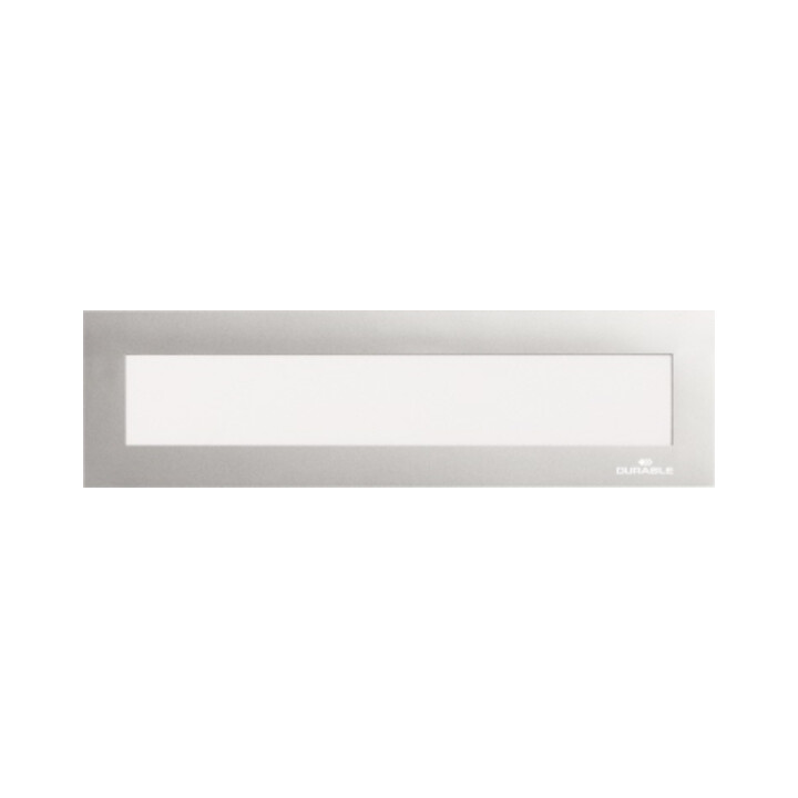 Durable Folienrahmen DURAFRAME A4 silber