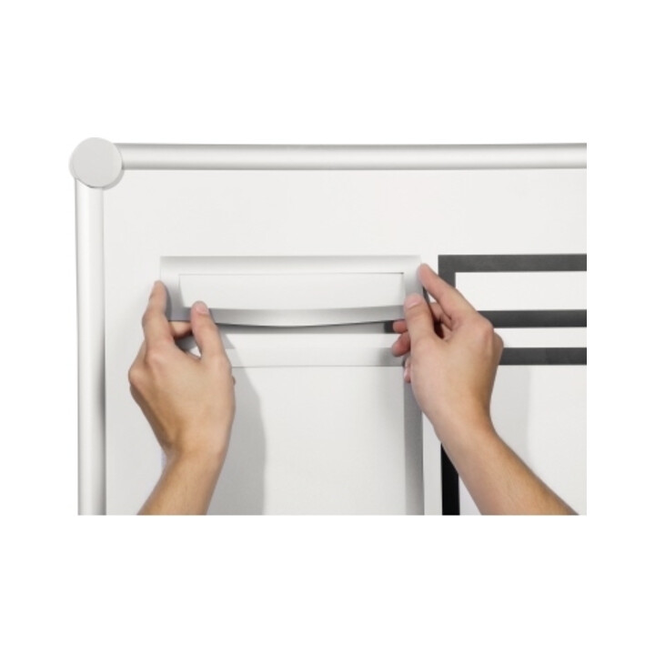 Durable Folienrahmen DURAFRAME A4 silber