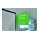 Durable Gangschild selbstklebend A4 quer 10 Stk transparent