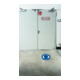DURABLE Gebotsaufkleber Gehörschutz benutzen Ø 430 mm blau