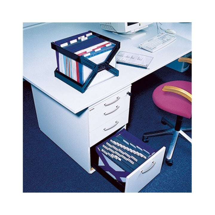 DURABLE Hängekorb CARRY plus 261101 für 30Hängemappen PS schwarz