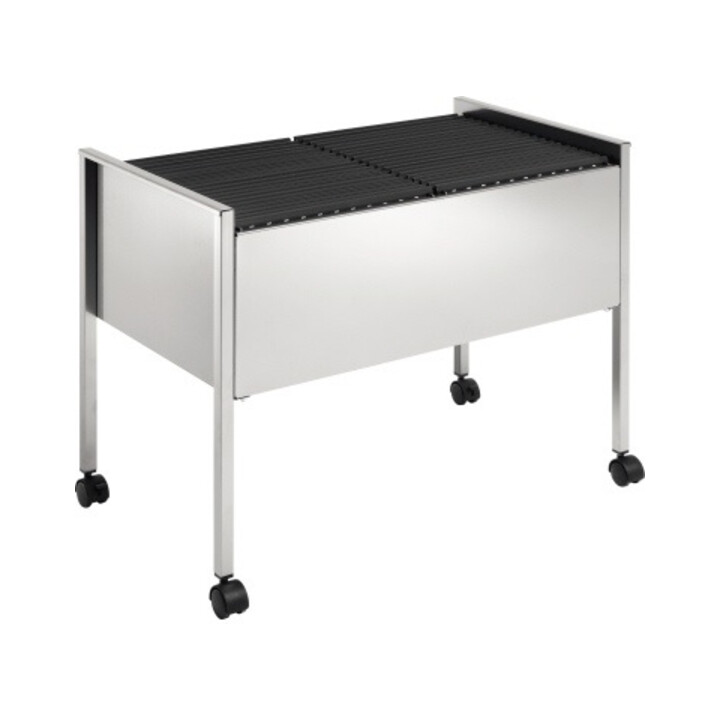Durable Hängemappenwagen Economy DUO 100 metallic silber
