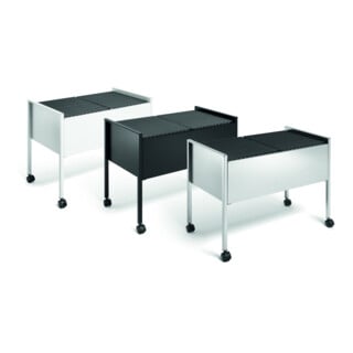 DURABLE Hängemappenwagen ECONOMY DUO 100 A4 silber