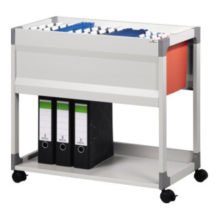 DURABLE Hängemappenwagen Trolley 90 378410 700x710x440mm grau