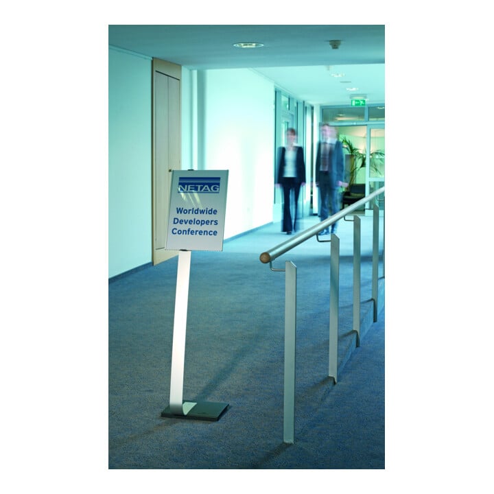 DURABLE Info-Bodenständer INFO SIGN STAND A3 481323 silber