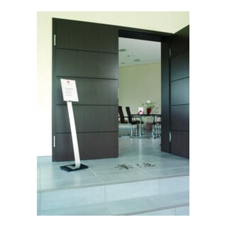 DURABLE Info-Bodenständer INFO SIGN STAND A4 481223 silber