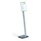 DURABLE Info-Bodenständer INFO SIGN STAND A4 481223 silber