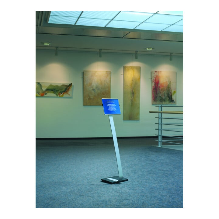 DURABLE Info-Bodenständer INFO SIGN STAND A4 481223 silber