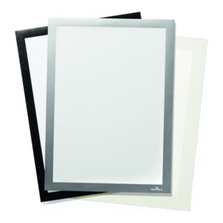 DURABLE Info-Rahmen DURAFRAME GRIP® A4 silber