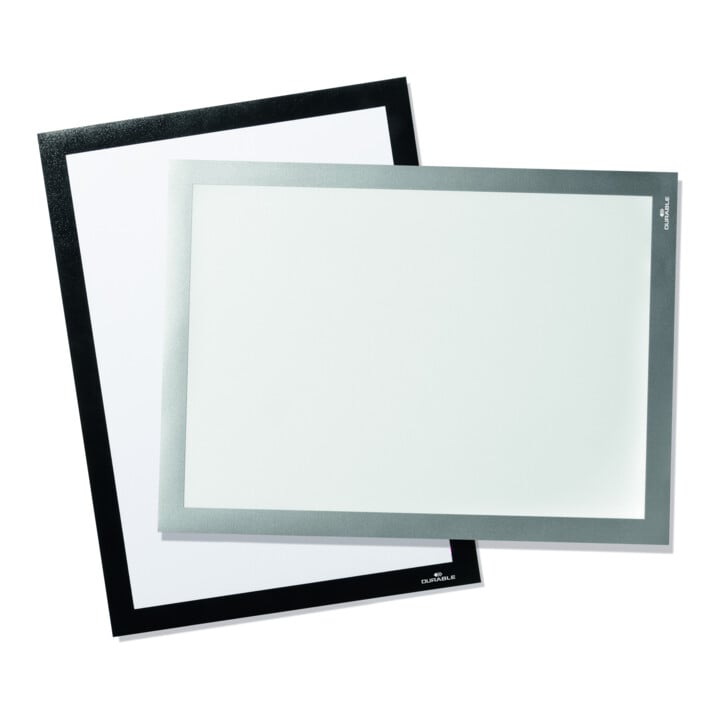 DURABLE Info-Rahmen DURAFRAME GRIP® A4 silber