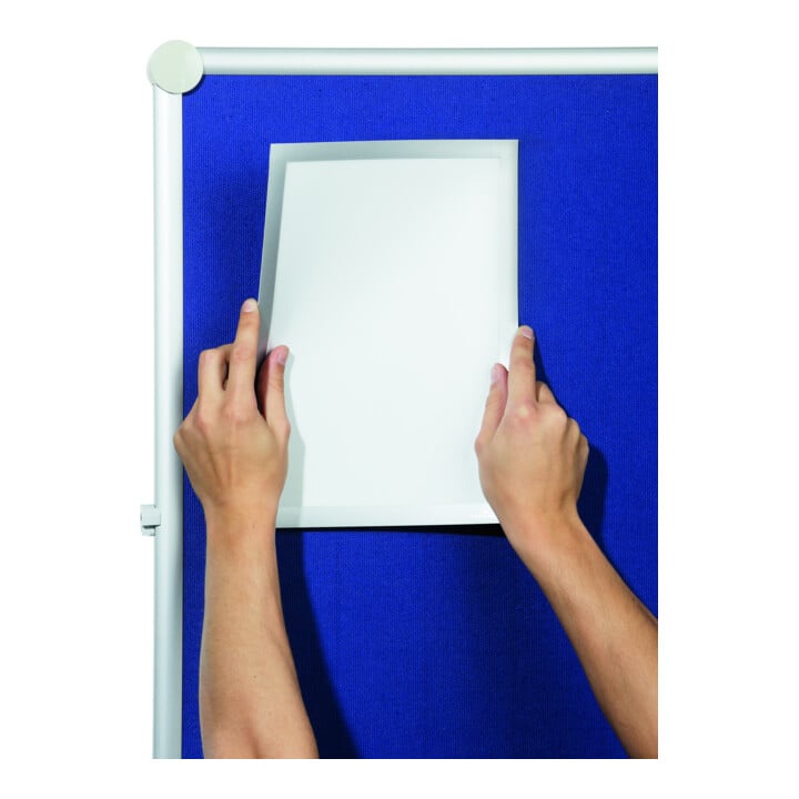 DURABLE Info-Rahmen DURAFRAME GRIP® A4 silber
