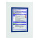 Durable Info-Rahmen DURAFRAME® A4 2 St. dunkelblau