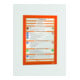 DURABLE Info-Rahmen DURAFRAME® A4 2 St. orange