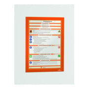 DURABLE Info-Rahmen DURAFRAME® A4 2 St. orange